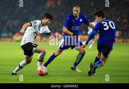 Leicester City gegen Tottenham Hotspur - Emirates-FA-Cup - 3. Runde Replay - King Power Stadium Stockfoto