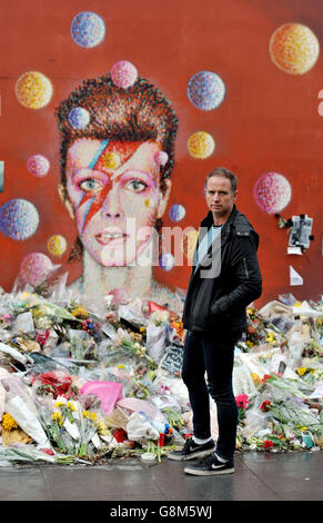 David Bowie-Tod Stockfoto