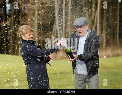 Arthur Howard Lottogewinn Stockfoto