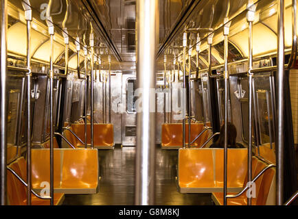 New Yorker U-Bahn Stockfoto