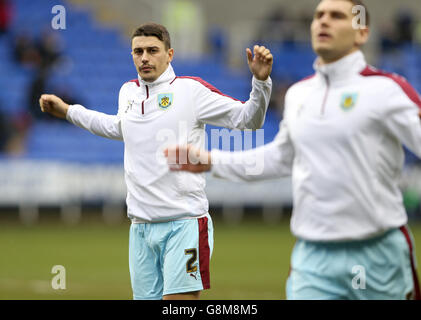 Lesung V Burnley - Sky Bet Meisterschaft - Madejski-Stadion Stockfoto