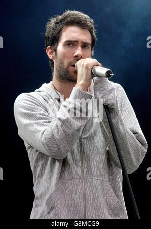 VFestival - Hylands Park. Maroon 5 auf der V Stage. Stockfoto