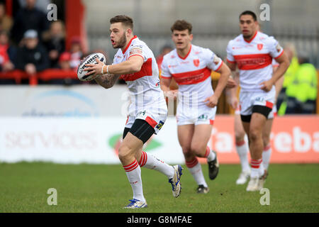 Hull KR V Castleford Tigers - erste Utility Superliga - KC Lightstream Stadion Stockfoto