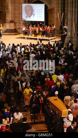 Beerdigung Anthony 11 Stockfoto