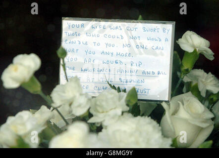 Beerdigung Anthony 18 Stockfoto