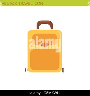 Vektor-Symbol Reise Koffer Stock Vektor