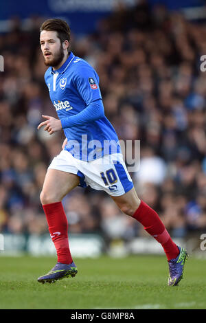 Portsmouth V AFC Bournemouth - Emirates-FA-Cup - 4. Runde - Fratton Park Stockfoto