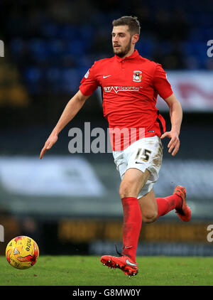 Port Vale gegen Coventry City - Sky Bet League One - Vale Park. Jack Stephens, Coventry City Stockfoto