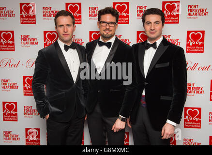 British Heart Foundation Charity-Ball - London Stockfoto