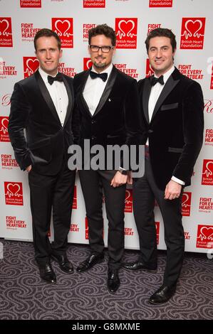 British Heart Foundation Charity-Ball - London Stockfoto