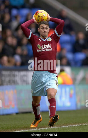 Lesung V Burnley - Sky Bet Meisterschaft - Madejski-Stadion Stockfoto