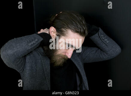 Fast schön - Keaton Henson - Alkin Ausstellungsraum Stockfoto