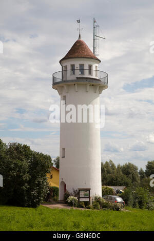 Turm der Lotsenturm in Karnin, Insel Usedom, Mecklenburg-Vorpommern, Ostsee, PublicGround Stockfoto