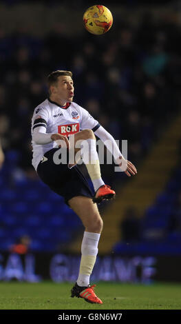 Birmingham City gegen Bolton Wanderers – Sky Bet Championship – St Andrews. Josh Vela Von Bolton Wanderers Stockfoto