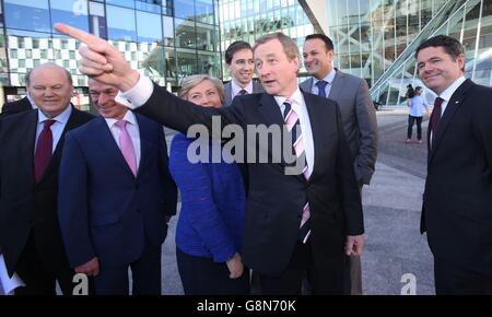 Irische allgemeine Wahl Stockfoto