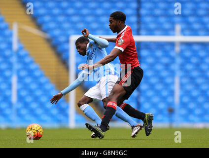 Manchester City U21 V Manchester United U21 - Barclays U21-Premier League - Etihad Stadium Stockfoto