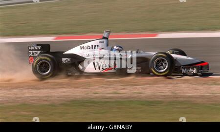 Formel 1 Motor Racing - Luxemburg-Grand-Prix - Praxis Stockfoto