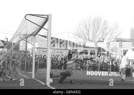 Wimbledon V Portsmouth - FA-Cup - 4. Runde - Plough Lane Stockfoto