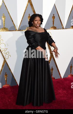 Whoopi Goldberg bei der 88. Academy Awards im Dolby Theater in Hollywood, Los Angeles, CA, USA, 28. Februar 2016. Stockfoto