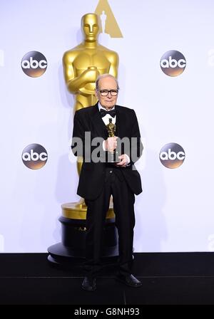 88. Academy Awards - Pressespiegel - Los Angeles Stockfoto