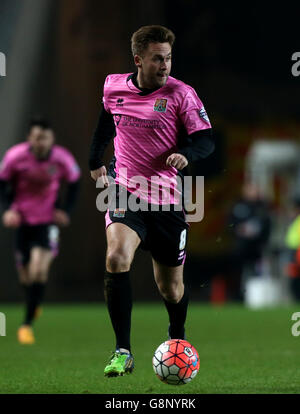 MK Dons / Northampton Town - Emirates FA Cup - Dritte Runde Replay - Stadion mk. Joel Byrom, Northampton Town Stockfoto