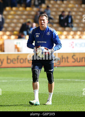 Wolverhampton Wanderers gegen Birmingham City - Sky Bet Championship - Molineux. Torhüter Tomasz Kuszczak in Birmingham Stockfoto