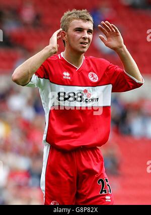 Fußball - FA Barclays Premiership - Middlesbrough V Charlton Athletic - Riverside Stadium Stockfoto