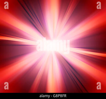 Abstrakte Magenta rot Explosion Hintergrund Stockfoto