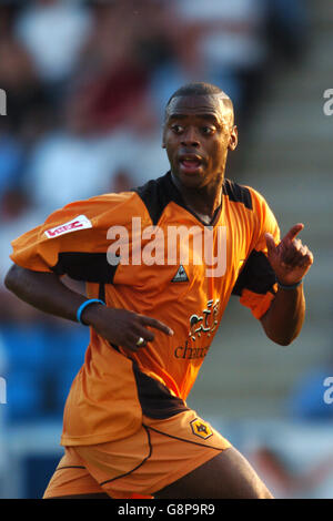 Fußball - freundlich - AFC Telford United gegen Wolverhampton Wanderers - Bucks Kopf Stadion Stockfoto