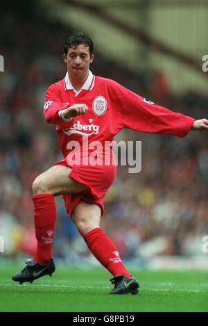 Fußball - FA Carling Premiership - Liverpool / Chelsea. Robbie Fowler, Liverpool Stockfoto