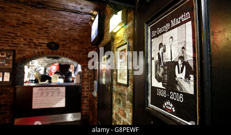 George Martin Tod Stockfoto