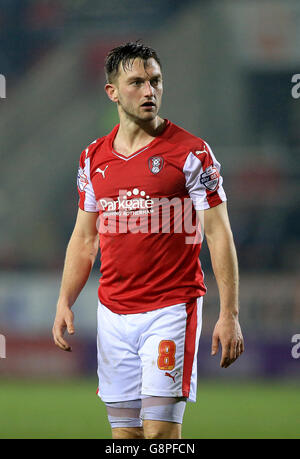 Rotherham United / Middlesbrough - Sky Bet Championship - AESSEAL New York Stadium. Lee Frecklington von Rotherham United Stockfoto