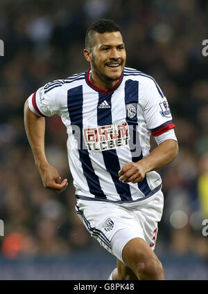 West Bromwich Albion gegen Crystal Palace - Barclays Premier League - The Hawthorns. Jose Salomon Rondon von West Bromwich Albion Stockfoto