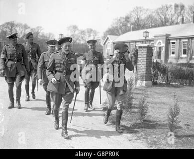 König George V bei Lulworth Stockfoto