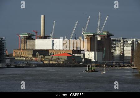 Battersea Power Station - London Stockfoto