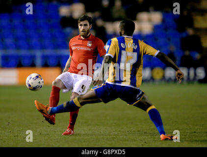 Shrewsbury Town V Coventry City - Sky Bet League One - indication Wiese Stockfoto