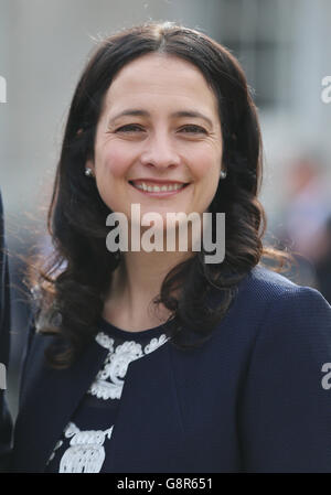 Irisches Parlament sitzt Stockfoto