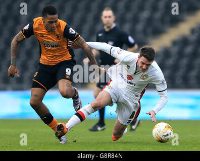 Hull City V Milton Keynes Dons - Sky Bet Meisterschaft - KC Stadium Stockfoto