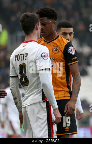 Hull City V Milton Keynes Dons - Sky Bet Meisterschaft - KC Stadium Stockfoto