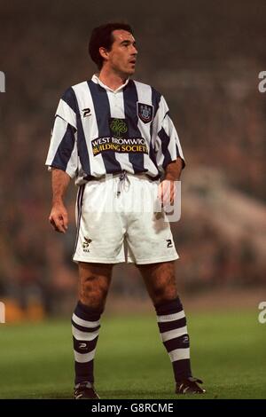 Fußball - Coca Cola Cup - Dritte Runde - West Bromwich Albion gegen Liverpool. Bob Taylor, West Bromwich Albion Stockfoto