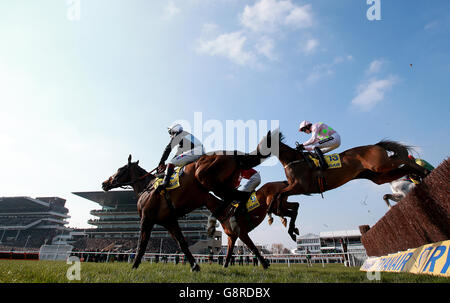 2016 Cheltenham Festival - St. Patrick Donnerstag - Cheltenham Racecourse Stockfoto