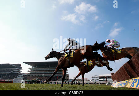 2016 Cheltenham Festival - St. Patrick Donnerstag - Cheltenham Racecourse Stockfoto