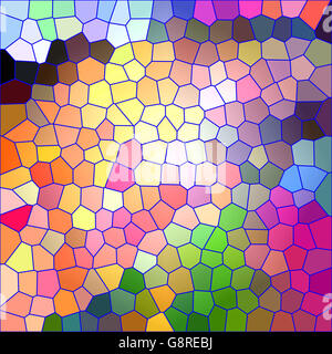 Zusammenfassung Hintergrund auf Computer des Farbverlaufs mit visuellen wirbeln, Glasmalerei und Welleneffekten Horizont Stockfoto