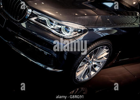 Neue BMW 7er Stockfoto