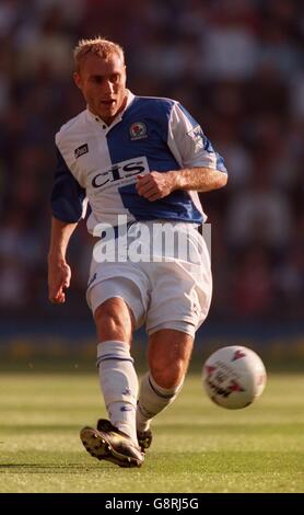 Fußball - FA Carling Premiership - Blackburn Rovers gegen Southampton. Stuart Ripley, Blackburn Rovers Stockfoto