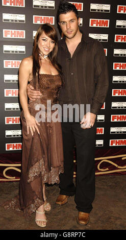 Lisa Scott-Lee und ihr Mann Johnny Shentall kommen für die FHM Insider Awards an, die am Donnerstag, 15. September 2005, im Victoria House am Bloomsbury Square im Zentrum von London stattfinden. DRÜCKEN Sie VERBANDSFOTO. Bildnachweis sollte lauten: Yui Mok / PA Stockfoto