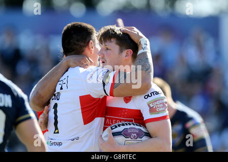 Hull KR V Hull FC - erste Utility Superliga - KC Lightstream Stadion Stockfoto