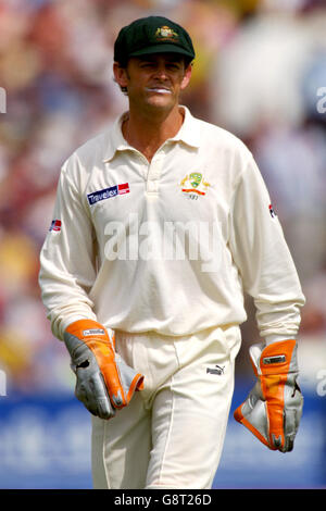 Cricket - The Ashes - npower Third Test - England gegen Australien - Old Trafford. Adam Gilchrist, Australien Stockfoto