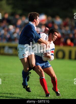 Rugby-Union - Coupe Latine de France - Frankreich / Italien Stockfoto