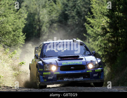 AUTO-Rallye Stockfoto
